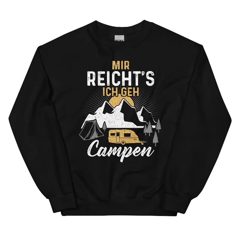 Mir reichts ich geh Campen - Sweatshirt (Unisex) Hoodie with Pocket Utility Practical