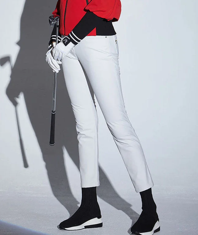 Denim Look Pants Slim-Fit Leggings