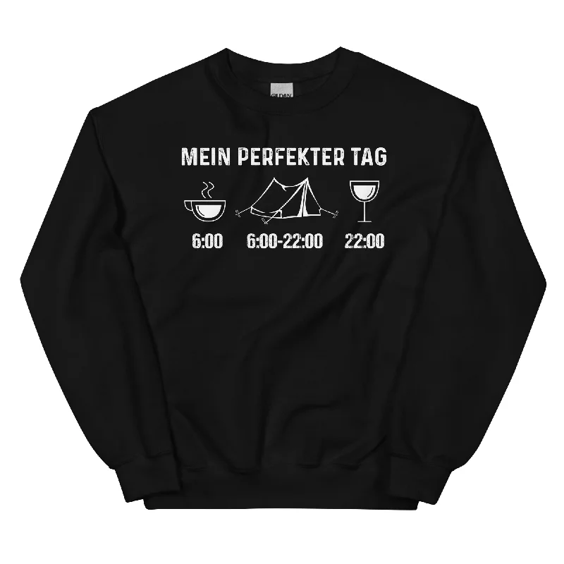 Mein Perfekter Tag 1 - Sweatshirt (Unisex) Hoodie with Magnetic Closure Innovative Modern