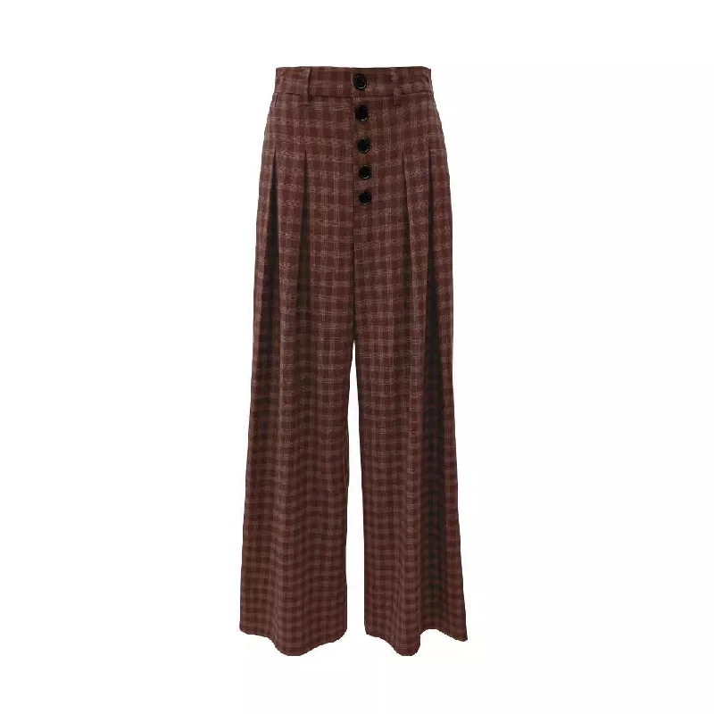 Wjczt 2024 fall fashion trends Madeinost2024 Autumn New Retro Casual Wide-Leg Straight Casual All-Match Suit Pants Loose Pants Comfortable Denim Pants