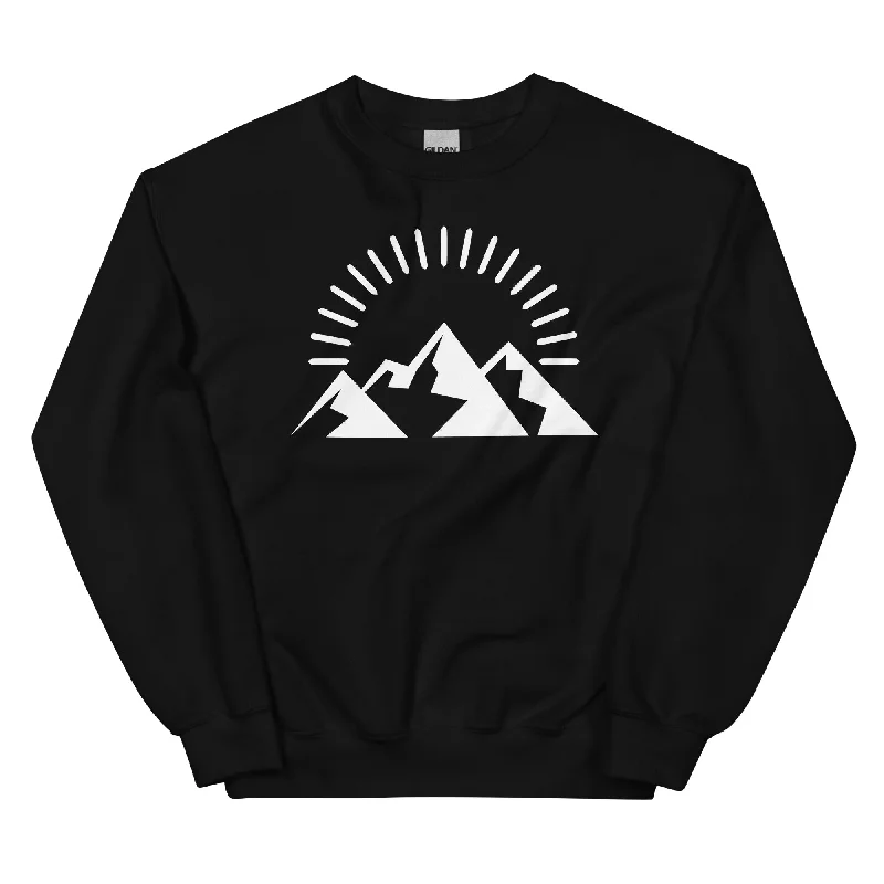 Berge (19) - Sweatshirt (Unisex) Graphic Hoodie Design Print