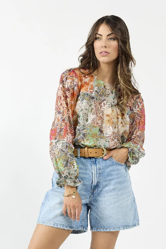 APACHE BLOUSE Casual Relaxed Blouse