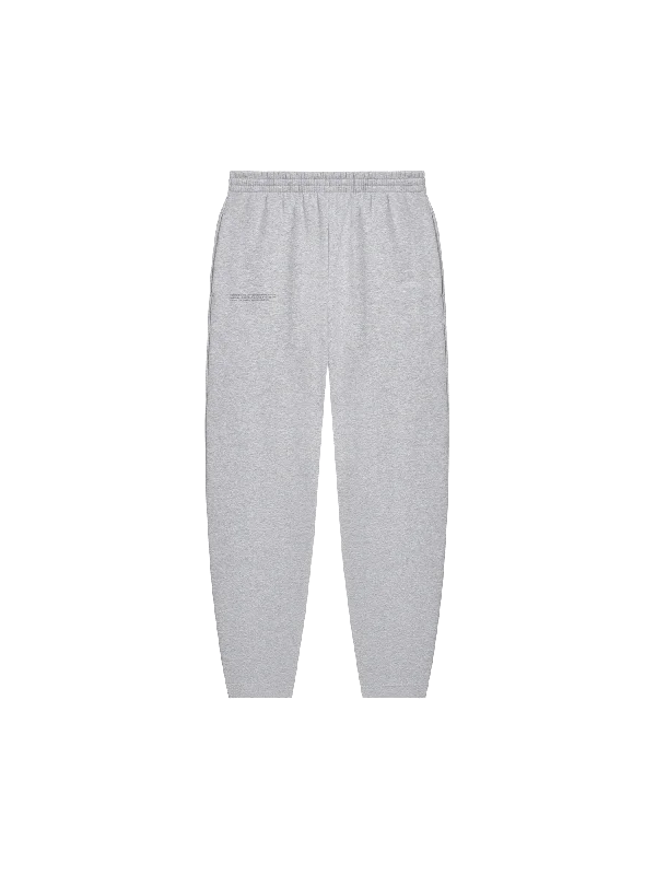 Womens DNA Barrel-Leg Track Pants—grey marl Formal Slim Pants