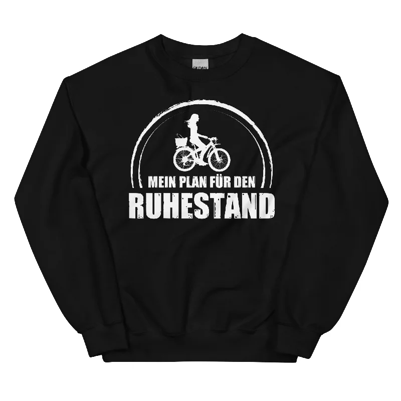 Mein Plan Fur Den Ruhestand 2 - Sweatshirt (Unisex) Hoodie with Elastic Waist Stretchable Comfortable