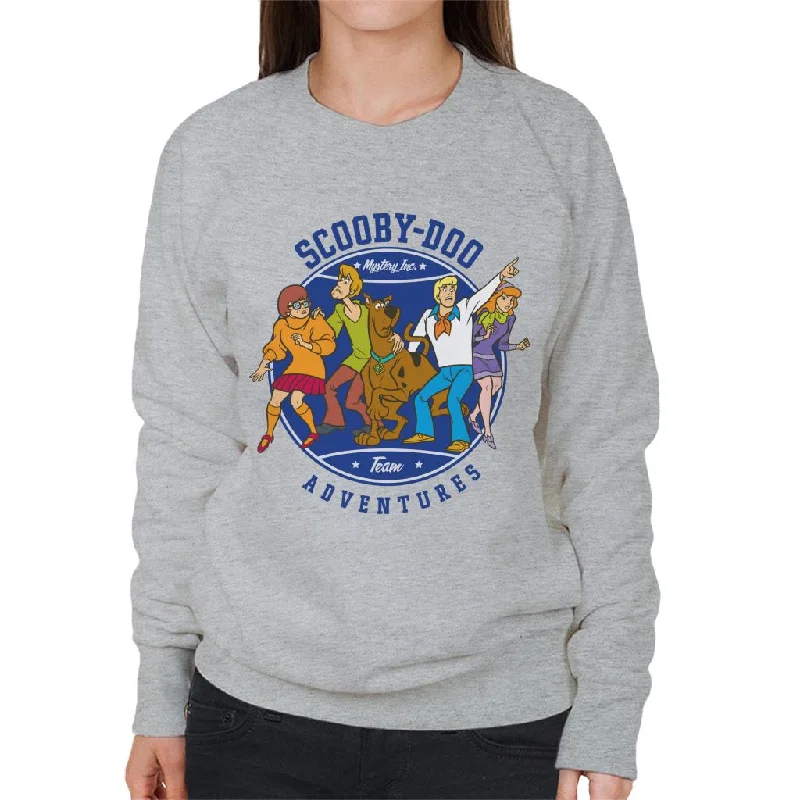 Scooby Doo Adventures Team Women's Sweatshirt Hoodie Dress Longline Feminine