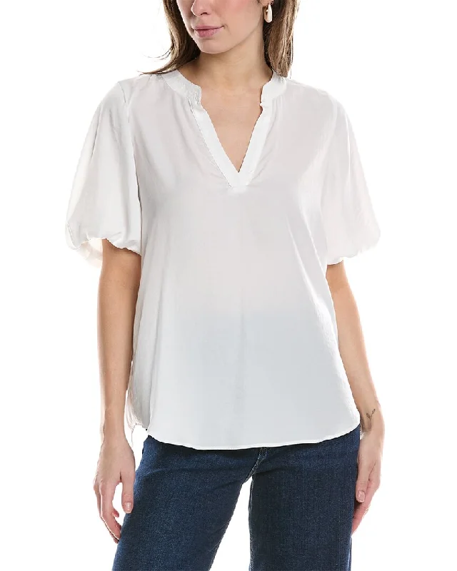 Vince Camuto Puff Sleeve Blouse Relaxed Fit Blouse