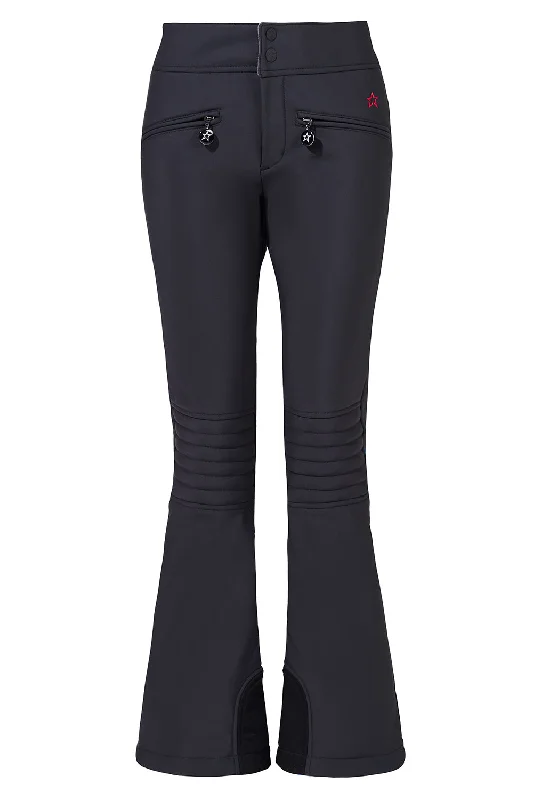 Aurora Flare Ski Pant - Black Trendy Palazzo Pants