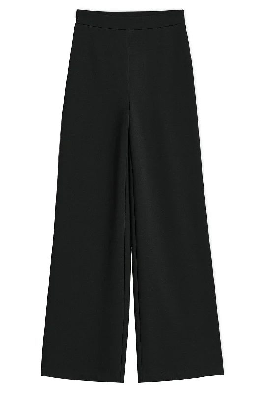 Irina Wide Leg Pant Fashionable Button-Up Pants