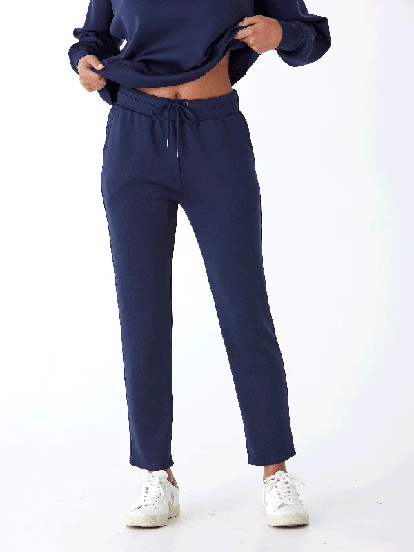 Dannie Sueded Modal Knit Pant Soft Sweatpants Style