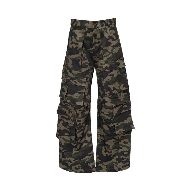 Camo Cargo Pants Soft Sweatpants Style