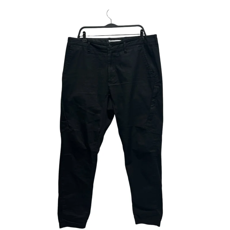 STONE ISLAND/Straight Pants/36/Cotton/BLK/ Trendy Printed Leggings