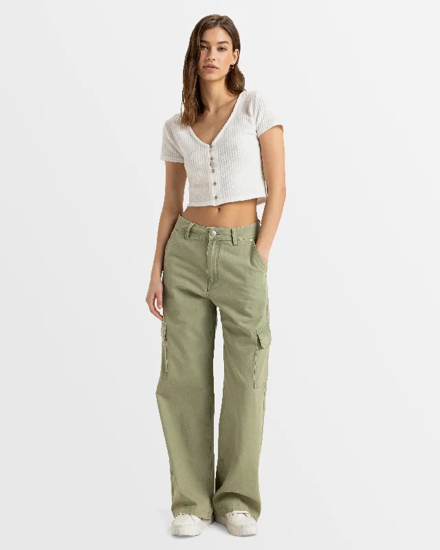 Womens Left Again  Cargo Pant Casual Sweatpants Style