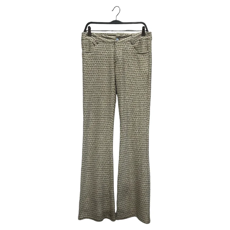 Collina Strada/Straight Pants/M/Gingham Check/Cotton/GRN/Silver Thread Stylish Harem Pants