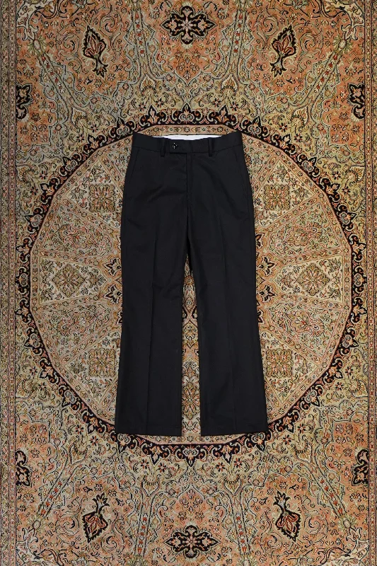 Olmetex Semi Flare Pants (BLACK) Stretch Fit Pants