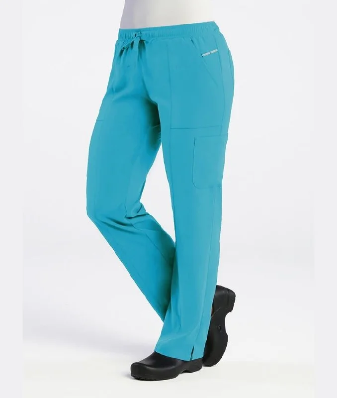 Pure Relaxed-Fit, Drawstring Tapered Cargo Pant Comfortable Denim Leggings