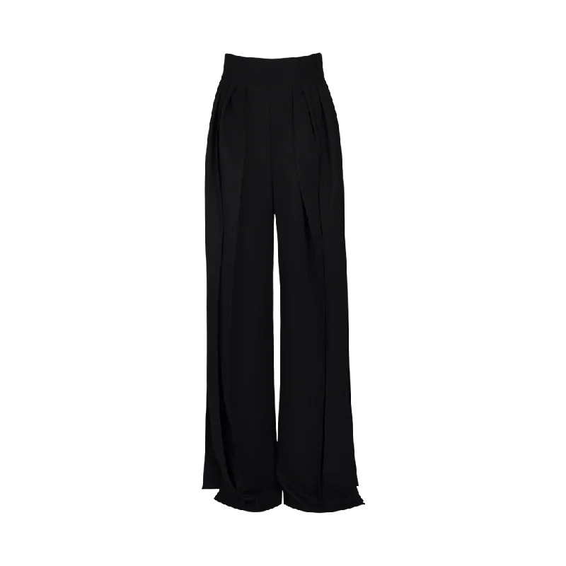 Linger Pleated Pant Relaxed Casual Leggings