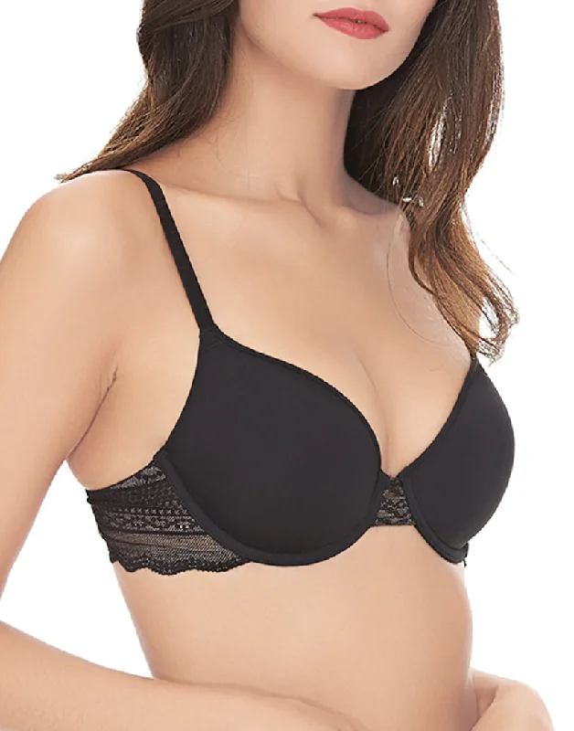 b.tempt'd by Wacoal B.Cherised Underwire T-Shirt Bra 953243 V-Neck T-Shirt Long Sleeve Cotton b.tempt'd by Wacoal B.Cherised Underwire T-Shirt Bra 953243 V-Neck T-Shirt Long Sleeve Cotton