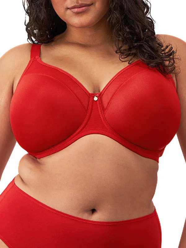 Smooth Moulded T-Shirt Bra - Haute Red Cozy Warm Stylish