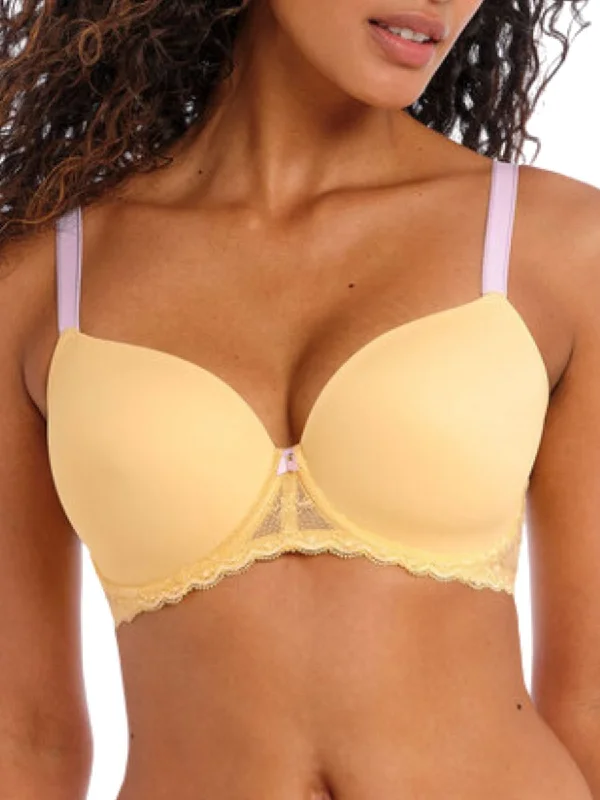 Offbeat Moulded Demi T-Shirt Bra - Lemon Fizz Rayon Fabric Velvet Fabric Corduroy Fabric Offbeat Moulded Demi T-Shirt Bra - Lemon Fizz Rayon Fabric Velvet Fabric Corduroy Fabric
