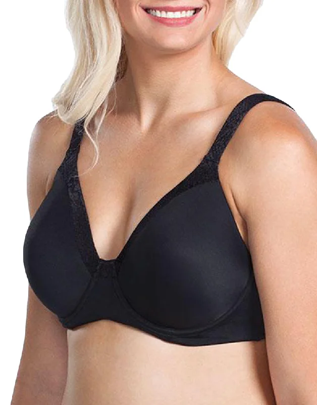 Leading Lady The Brigitte Luxe Full Figure Wirefree T-Shirt Bra Black 5211 Houndstooth Herringbone Solid Leading Lady The Brigitte Luxe Full Figure Wirefree T-Shirt Bra Black 5211 Houndstooth Herringbone Solid