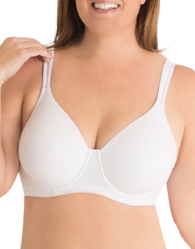 Leading Lady The Brigitte Molded Padded T-Shirt Bra White 5028 Houndstooth Herringbone Solid Leading Lady The Brigitte Molded Padded T-Shirt Bra White 5028 Houndstooth Herringbone Solid