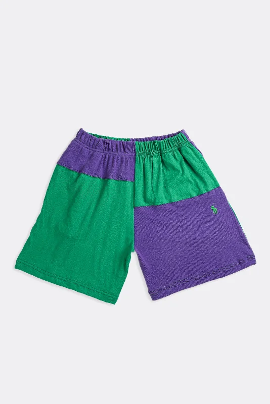 Unisex Rework Patchwork Tee Shorts - XS Machine Wash Dry Clean Hand Wash