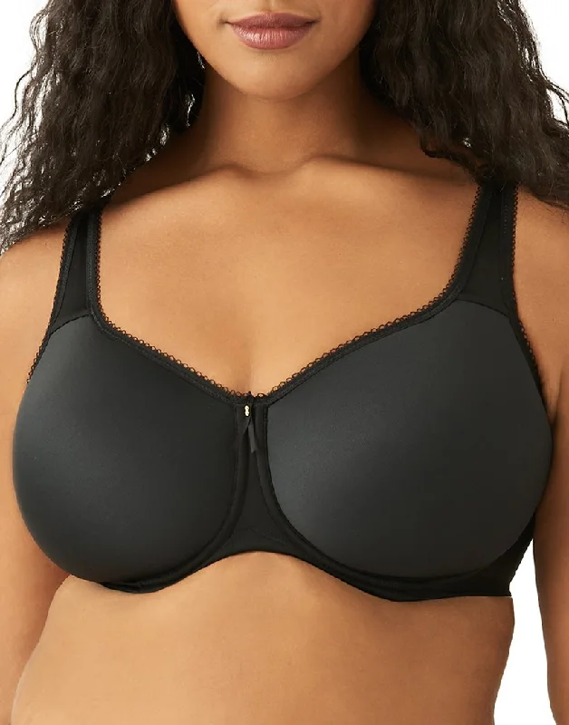 Wacoal Basic Beauty Contour Spacer Underwire T-Shirt Bra - 853192 Chenille Blend Fleece Blend Nylon Blend Wacoal Basic Beauty Contour Spacer Underwire T-Shirt Bra - 853192 Chenille Blend Fleece Blend Nylon Blend