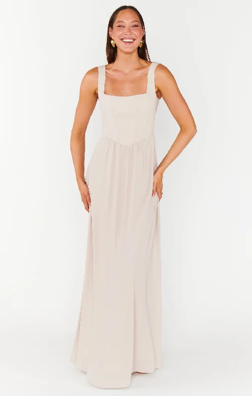 Nina Maxi Dress ~ Show Me the Ring Crisp Fashionable Sleeveless Maxi Dress