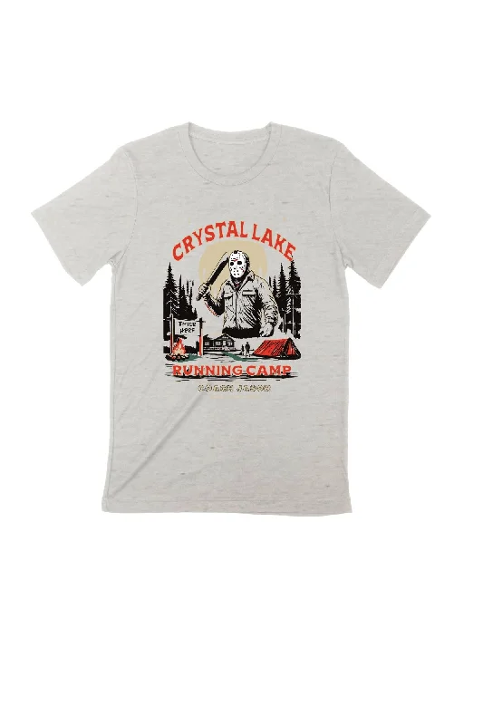 Crystal Lake Running Camp T-Shirt Casual Formal Business