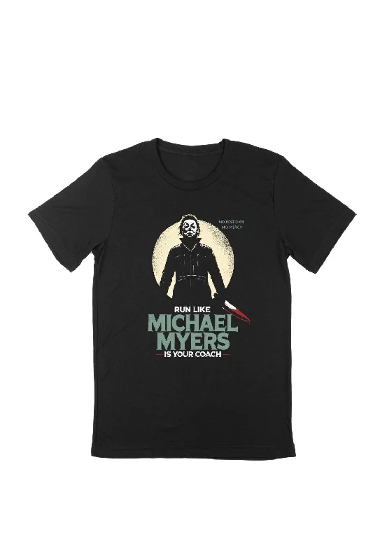 Michael Myers Run Coach T-Shirt Machine Wash Dry Clean Hand Wash