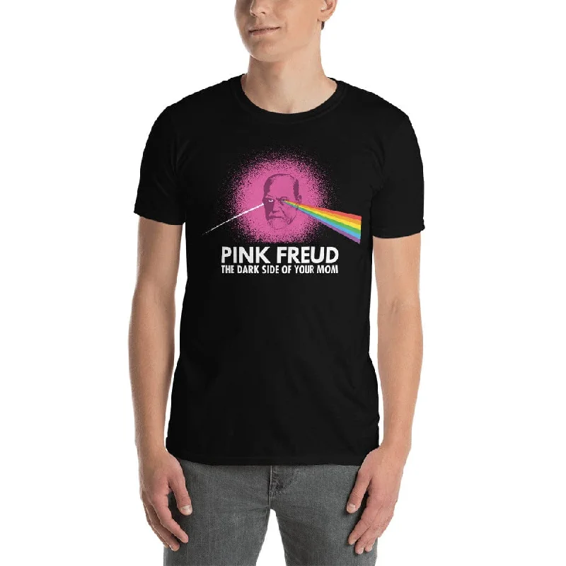 Pink Freud - The Dark Side Of Your Mom - Premium T-Shirt Rayon Fabric Velvet Fabric Corduroy Fabric