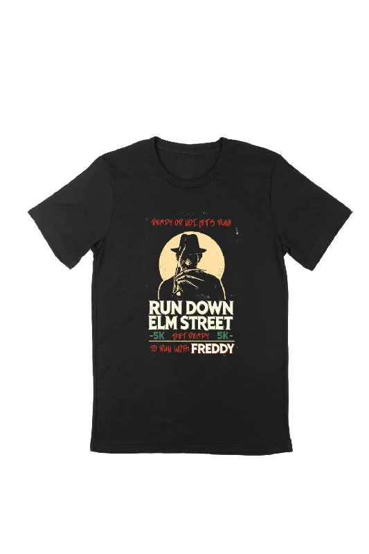 Run Down Elm Street T-Shirt Handmade Hand-knitted Hand-woven