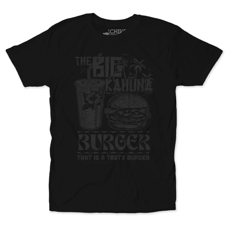 Tasty Burger Blackout Tee Terry Blend Velvet Blend Canvas Blend