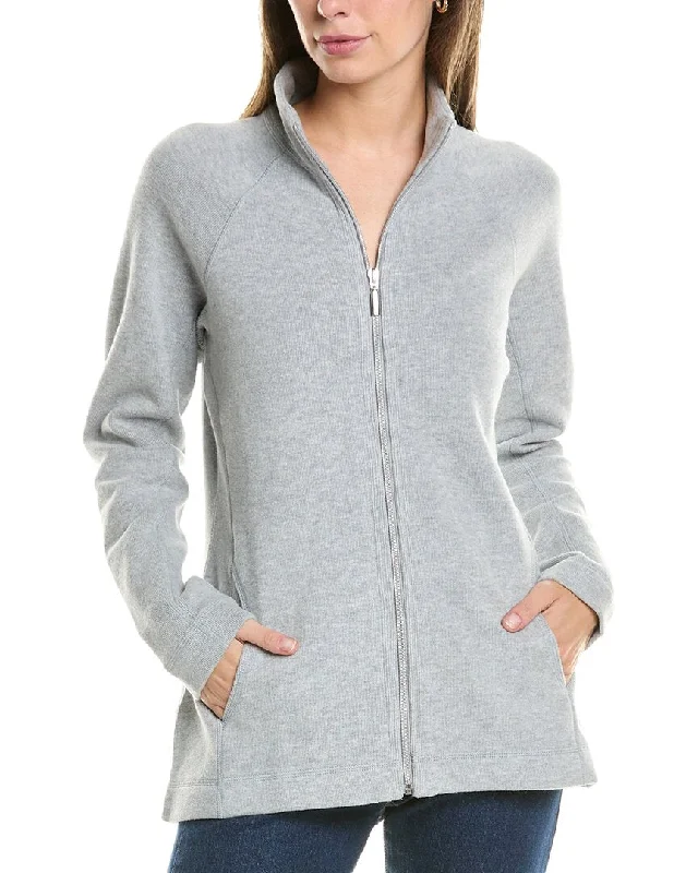 Tommy Bahama New Aruba Full-Zip Jacket Satin Fabric Silk Fabric Chiffon Fabric