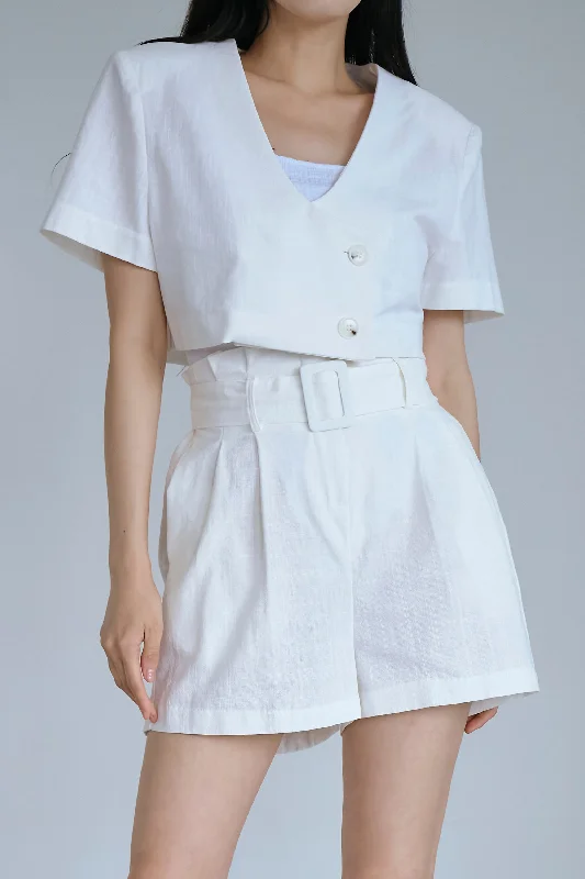 Bonie Cropped Jacket Anorak Shell Jacket Lightweight Jacket