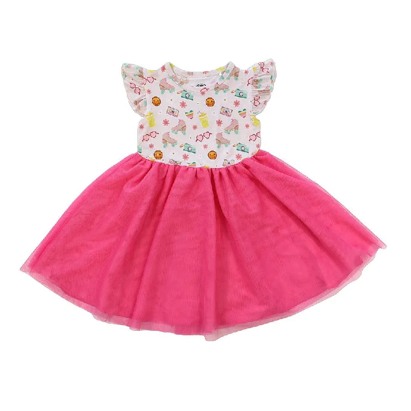 Let The Good Times Roll Bamboo Twirl Dress