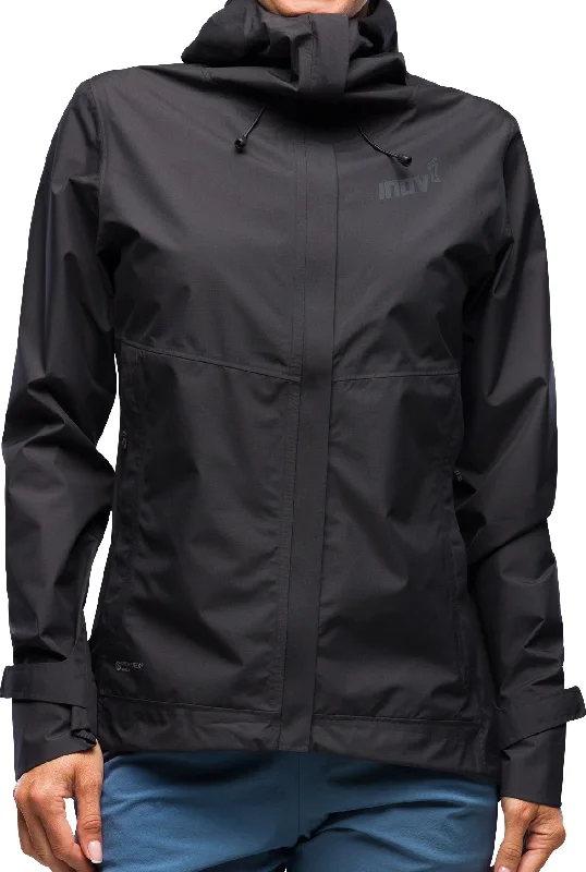 Inov8 Trailshell Womens Running Jacket - Black Cotton Fabric Linen Fabric Terry Fabric Inov8 Trailshell Womens Running Jacket - Black Cotton Fabric Linen Fabric Terry Fabric