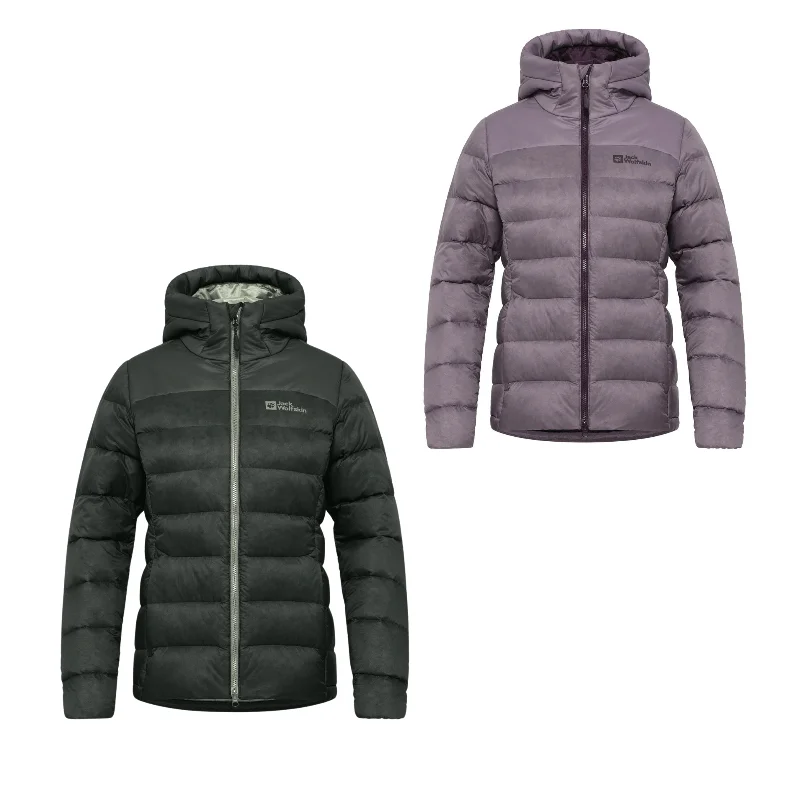 Jack Wolfskin Womens Nebelhorn Hooded Padded Jacket Welt Pockets Slit Pockets Flap Pockets Jack Wolfskin Womens Nebelhorn Hooded Padded Jacket Welt Pockets Slit Pockets Flap Pockets
