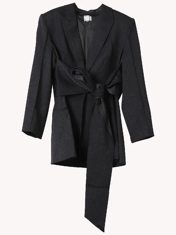 Lucas Jacket Satin Fabric Silk Fabric Chiffon Fabric