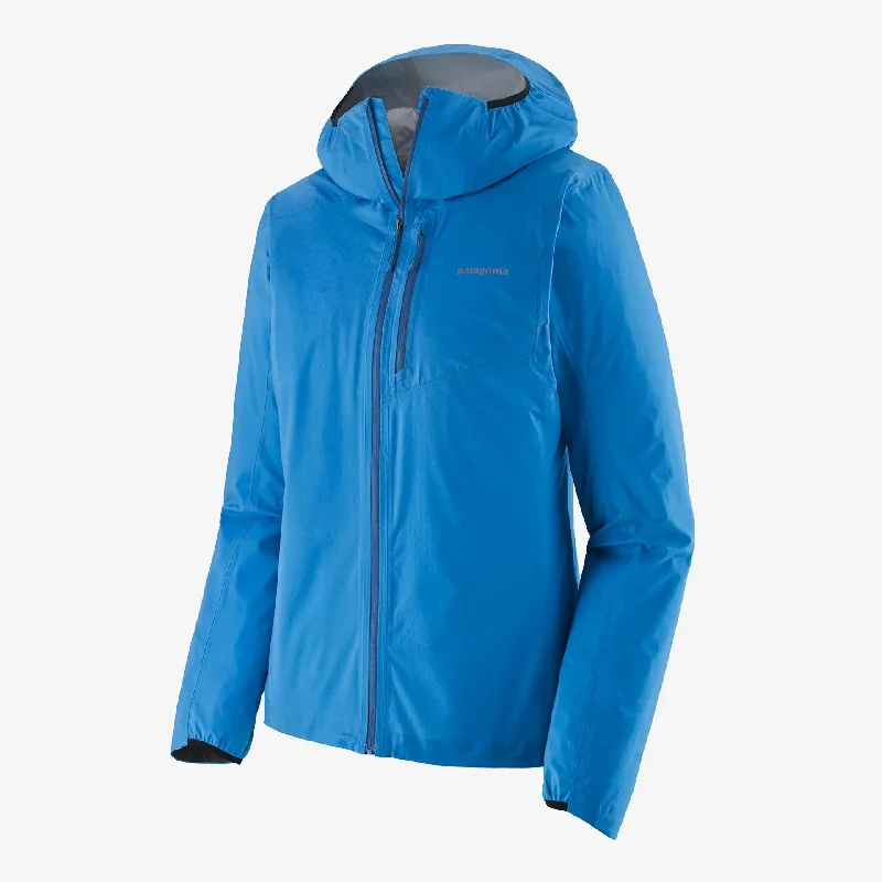 Patagonia Storm Racer Waterproof Jacket | Vessel Blue | Womens Zippered Front Buttoned Front Snap Front Patagonia Storm Racer Waterproof Jacket | Vessel Blue | Womens Zippered Front Buttoned Front Snap Front