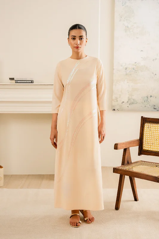 Peach Gleam Dress
