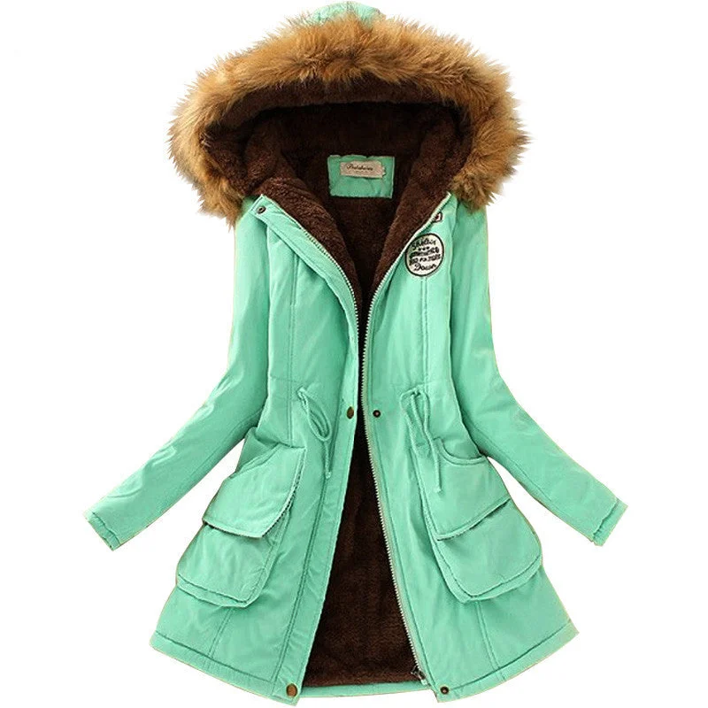 Fashion Autumn Warm Winter Fur Collar Coats Jackets for Women Women's Long Parka Plus Size Parka Hoodies Bomber Jacket Anorak Windbreaker Fashion Autumn Warm Winter Fur Collar Coats Jackets for Women Women's Long Parka Plus Size Parka Hoodies Bomber Jacket Anorak Windbreaker