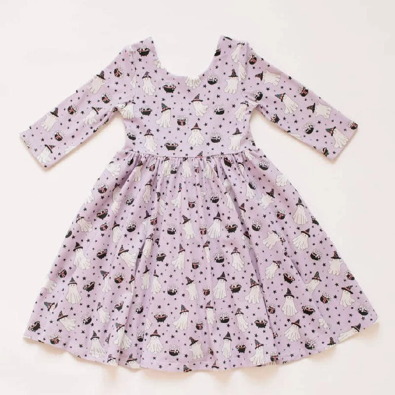 Purple Cauldron Halloween Dress