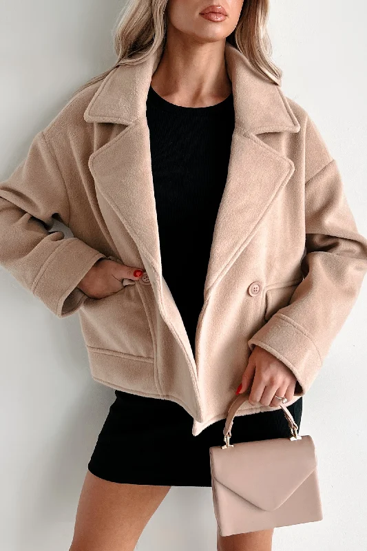 Shiloh Fuzzy Knit Jacket (Light Taupe) Faux Fur Fabric Real Fur Fabric Shearling Fabric Shiloh Fuzzy Knit Jacket (Light Taupe) Faux Fur Fabric Real Fur Fabric Shearling Fabric