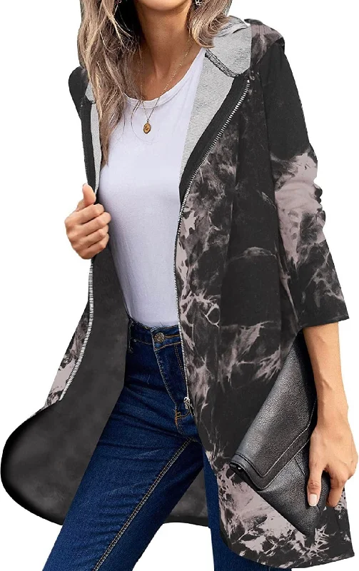 Strom Zipper tunic jacket Belted Jacket Elasticated Jacket Padded Jacket