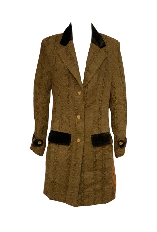 Tea by Michelle N Women’s Brown Jacket 4 Ribbed Jacket Pleated Jacket Ruffled Jacket Tea by Michelle N Women’s Brown Jacket 4 Ribbed Jacket Pleated Jacket Ruffled Jacket