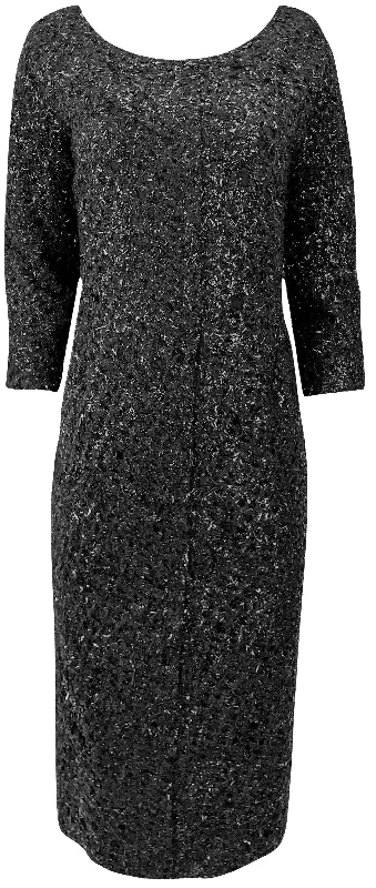 The Row Tulip Dress in Black