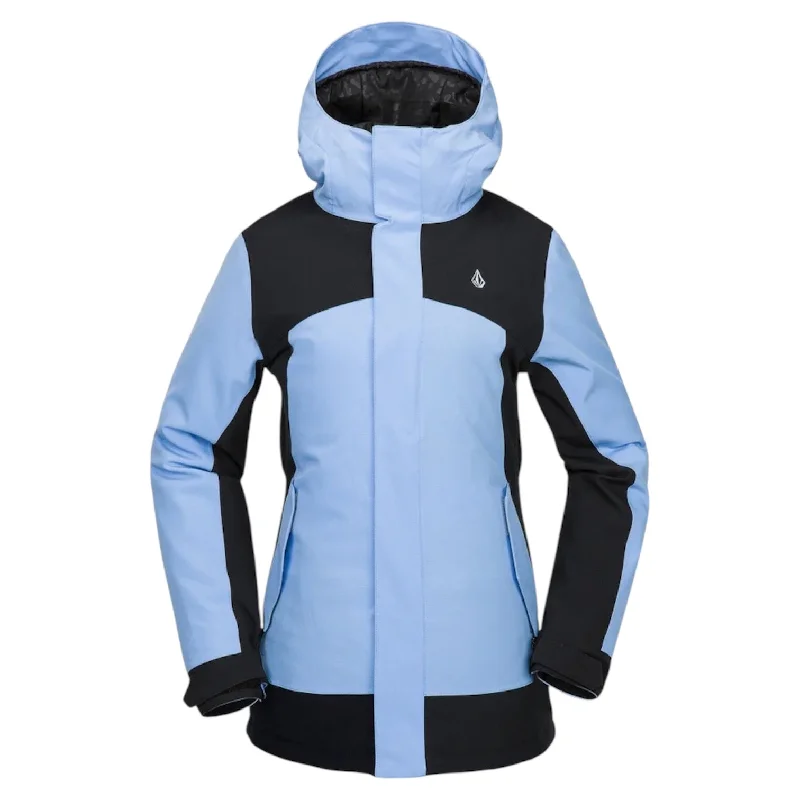 VOLCOM STONEY SHADOW INSULATED JACKET CRYSTAL BLUE Collared Jacket Crew Neck Jacket Turtle Neck Jacket VOLCOM STONEY SHADOW INSULATED JACKET CRYSTAL BLUE Collared Jacket Crew Neck Jacket Turtle Neck Jacket