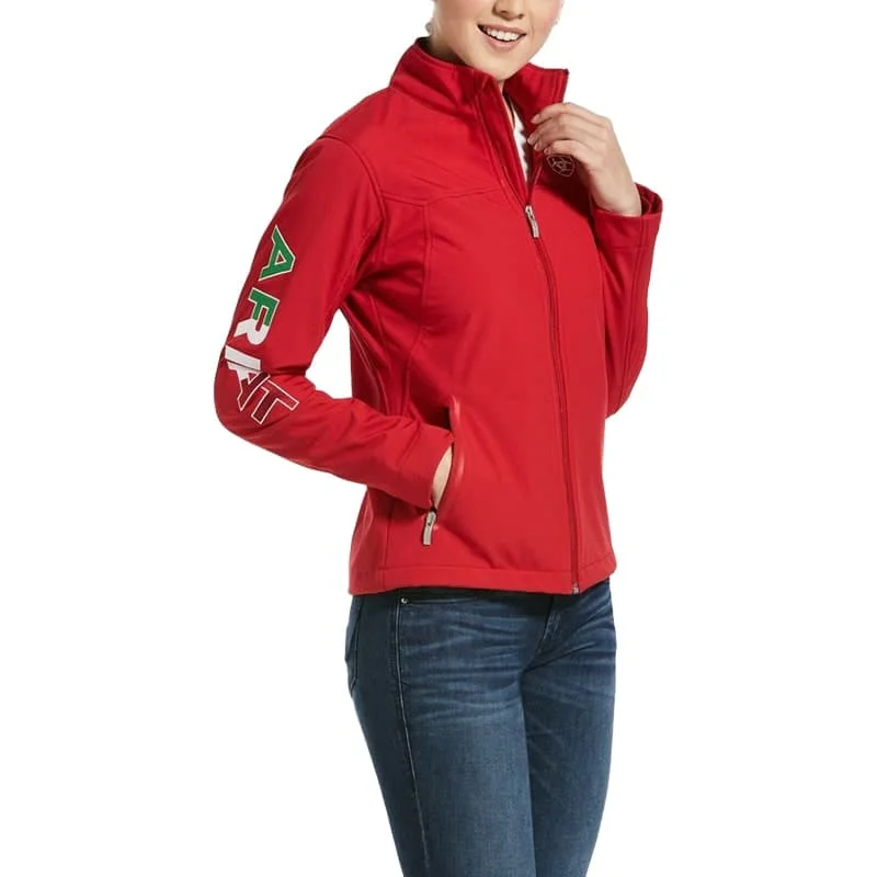 Ariat Women's Global Mexico Softshell Jacket Faux Fur Jacket Real Fur Jacket Shearling Jacket Ariat Women's Global Mexico Softshell Jacket Faux Fur Jacket Real Fur Jacket Shearling Jacket