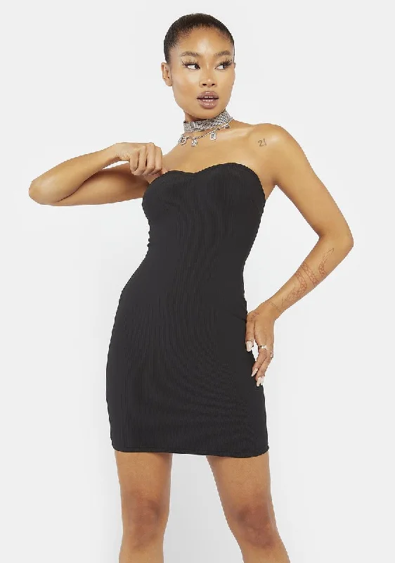 Put In The Work Mini Dress Cozy Wraparound Mini Dress